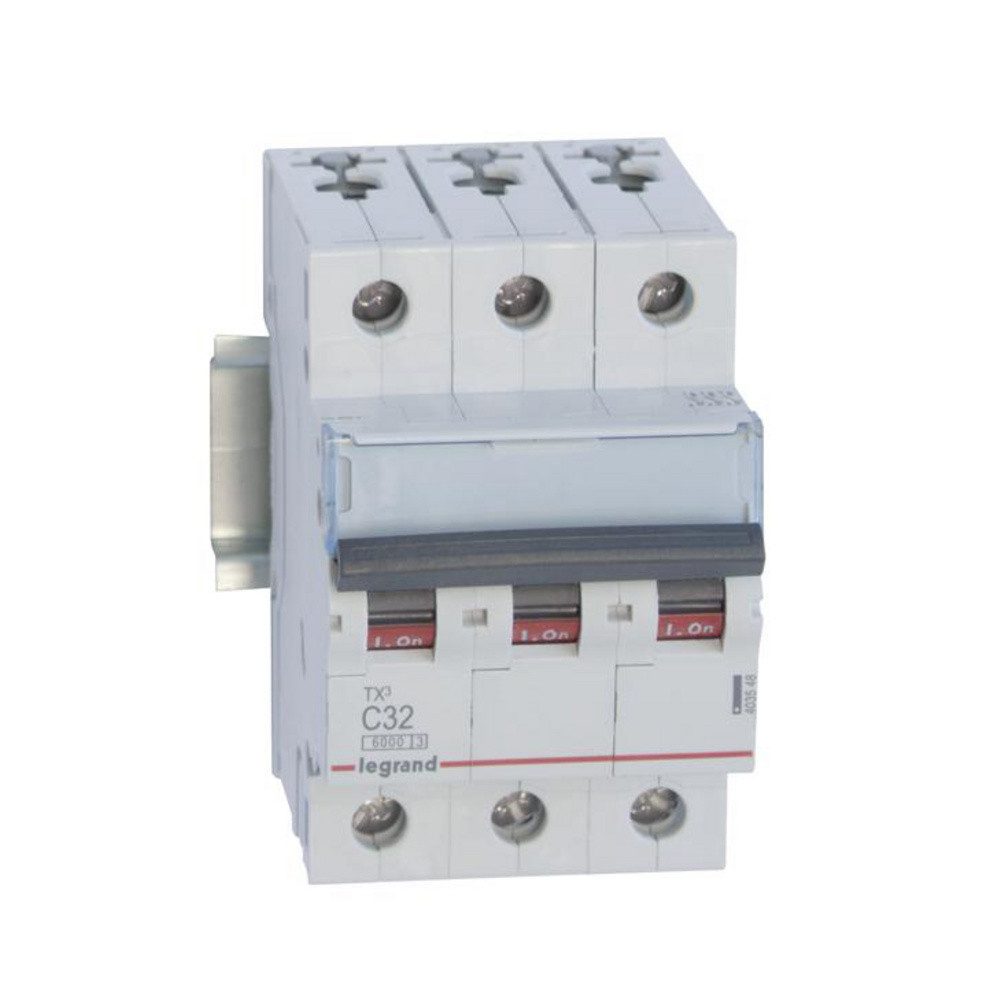 legrand® Schalter Legrand 403548 Legrand 403548 Leitungsschutzschalter 32 A 400 V/A
