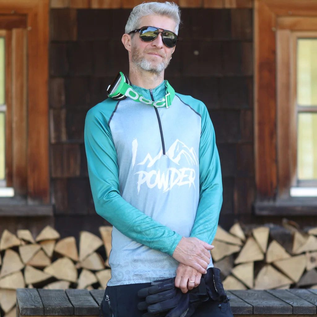 Freisein Project Funktionsshirt SkiBum Aufgeraut für Wärme