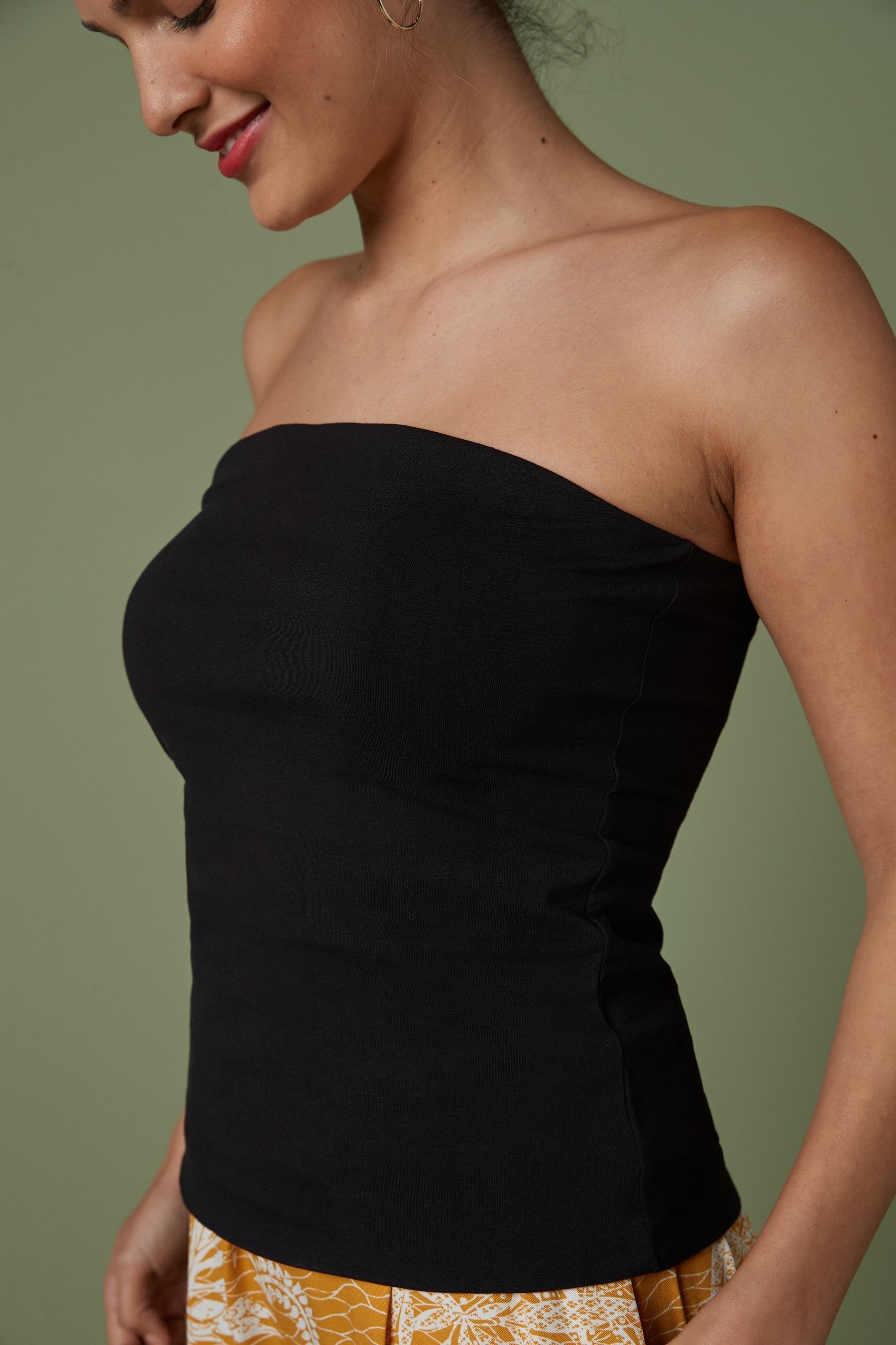 Next Bandeautop Azteken-Print Schlauchtop mit Nackenträger (1-tlg) günstig online kaufen