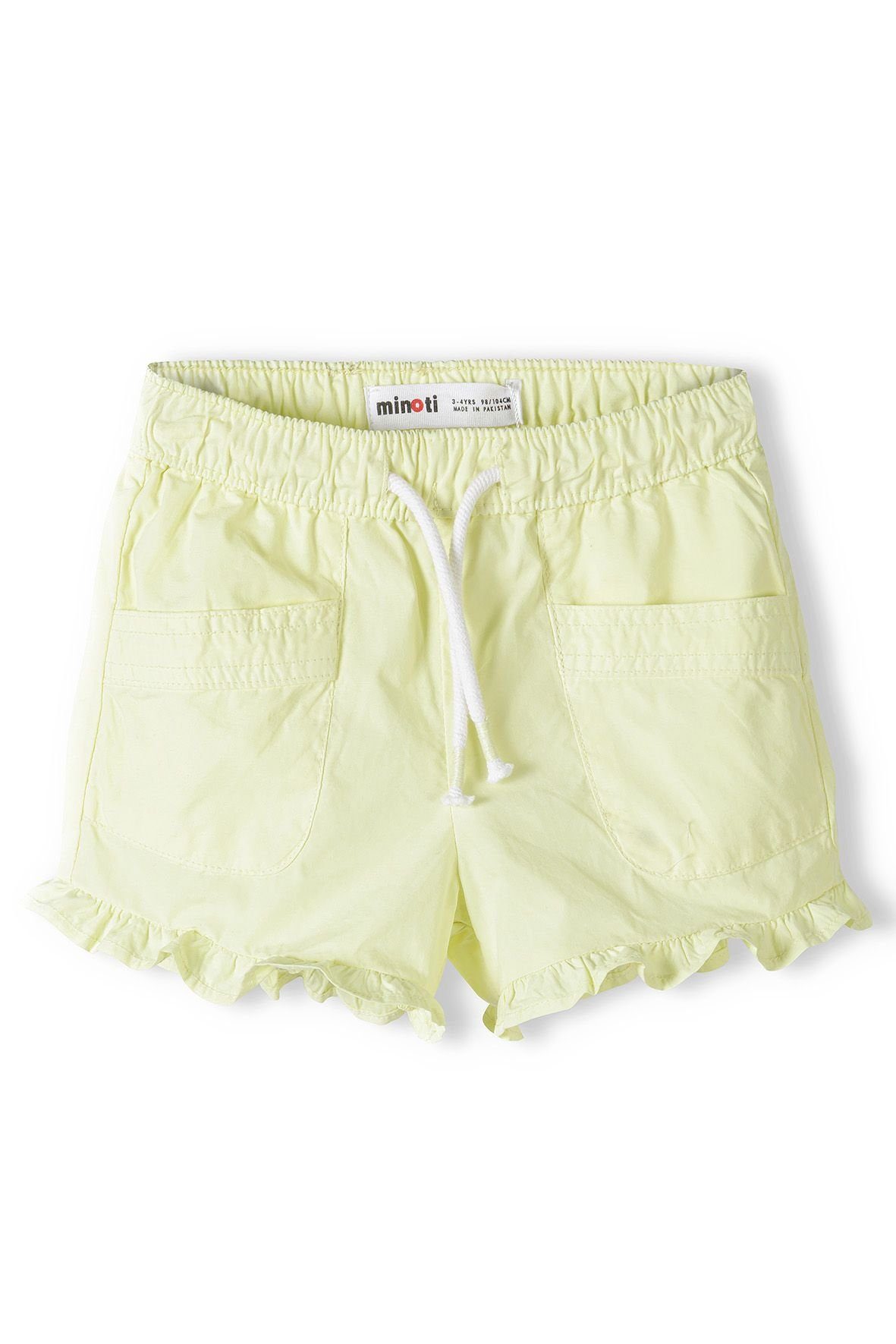 MINOTI Shorts Shorts (12m-14y) Gelb