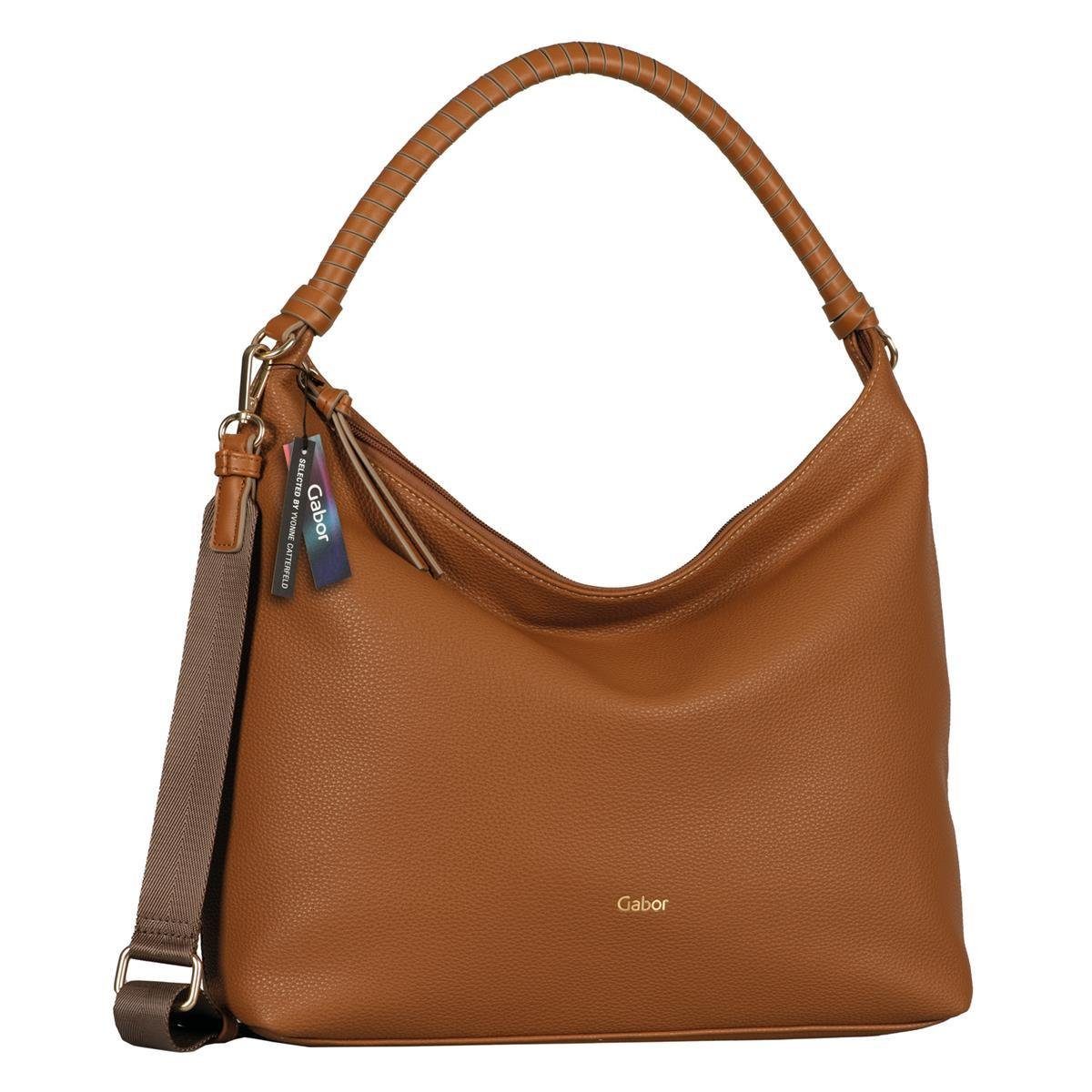 Schultertasche GABOR-ANDIE HOBO BAG Schultertasche 1386- 36x11x34 22- Cognac