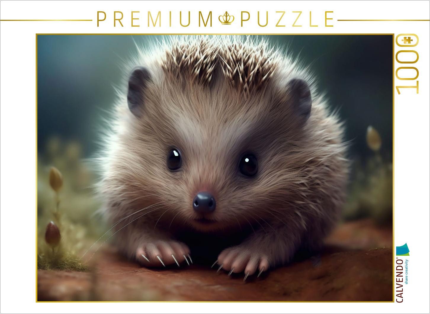 Puzzle CALVENDO Puzzle Ein Motiv aus dem Kalender Zauberhafte Fluffies, 1000