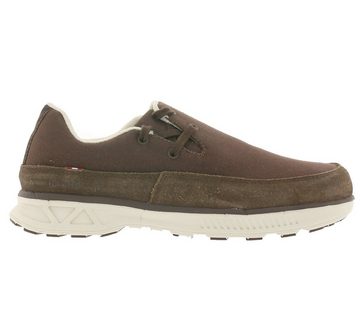 Dachstein DACHSTEIN Resi Outdoor-Schuhe praktische Echtleder Halb-Schuhe für Damen und Herren Freizeit-Schuhe Braun Sneaker