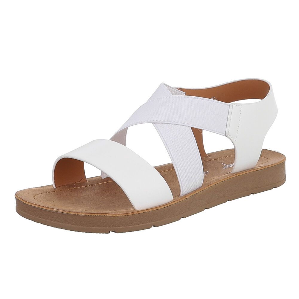 Ital-Design Modische Sommer-Sandalen mit verstellbaren Riemen Riemchensanda günstig online kaufen