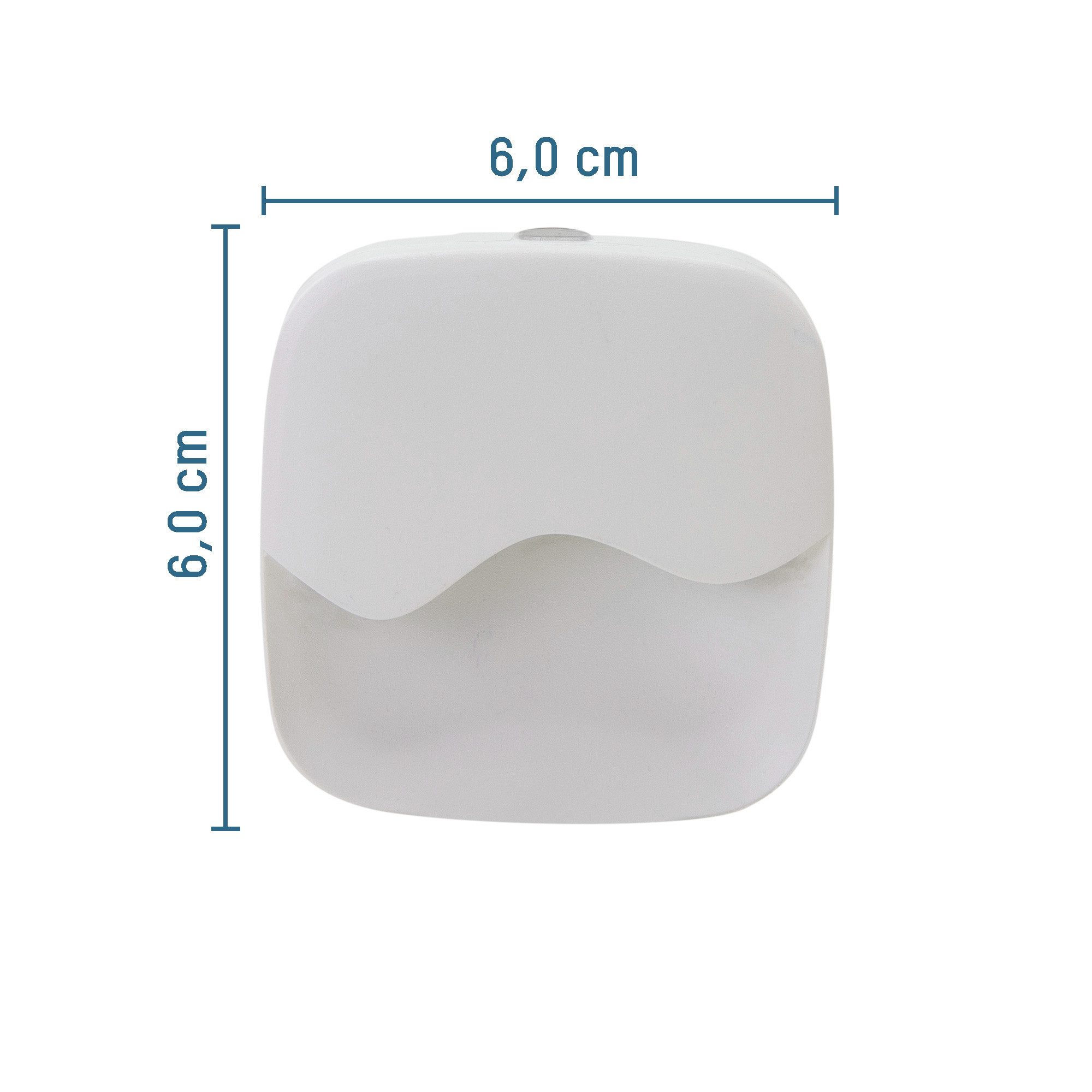 ANSMANN AG LED Nachtlicht LED Nachtlicht mit Dämmerungssensor - LED Leuchte stromsparend, SMD LED