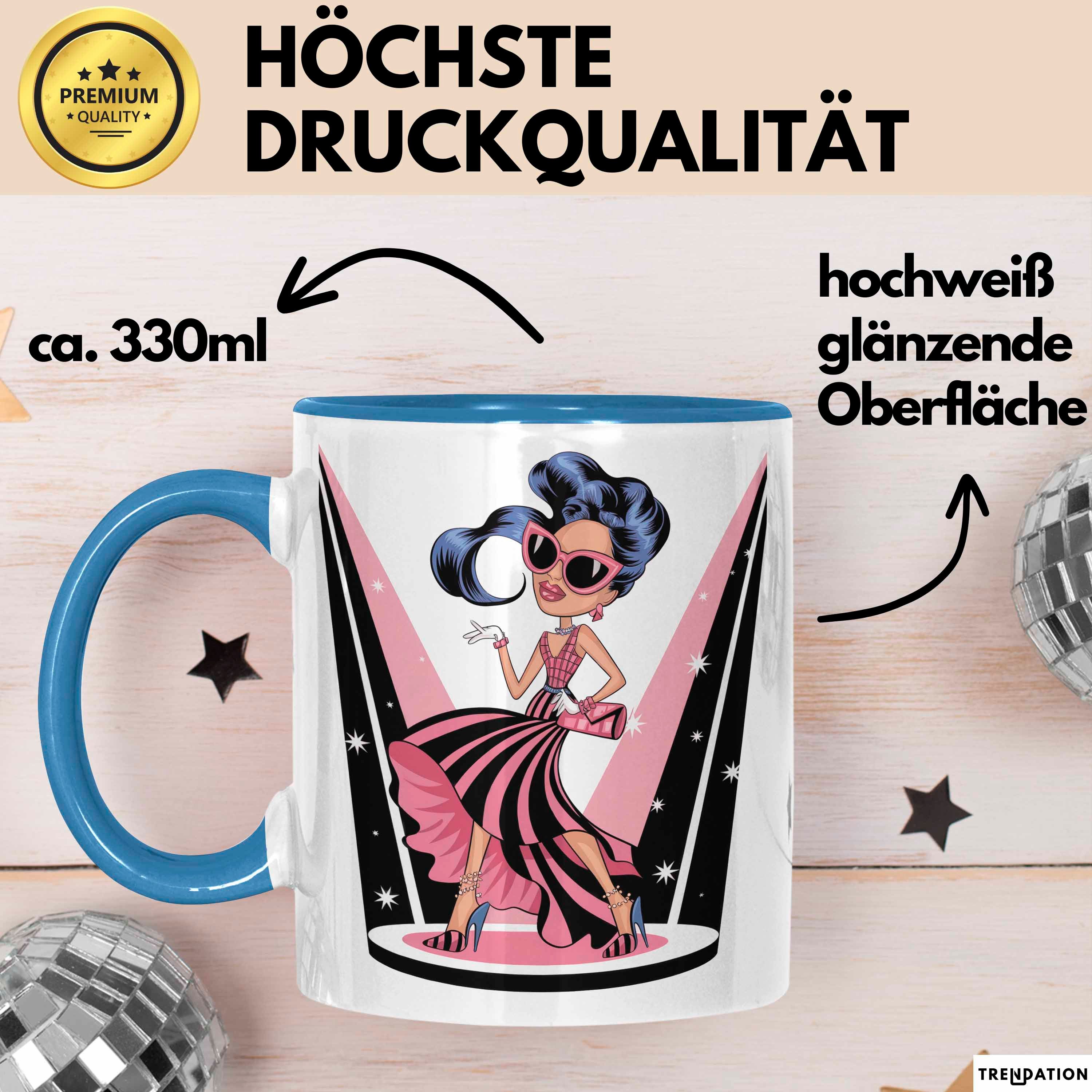 Trendation Tasse Mode Liebhaber Tasse Geschenkidee für Stil Süchtiger