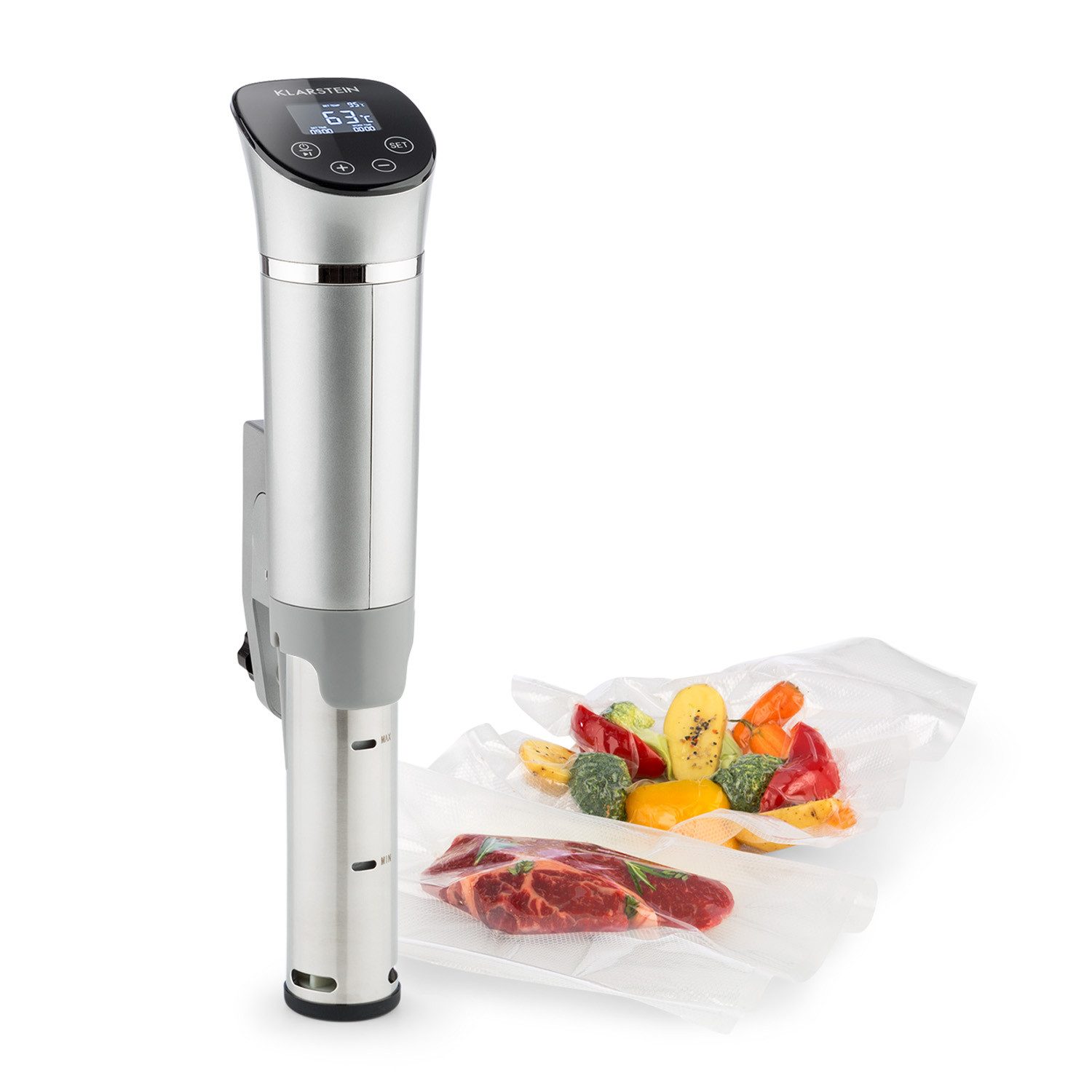 Klarstein Dampfgarer Quickstick Flex, 1300 W