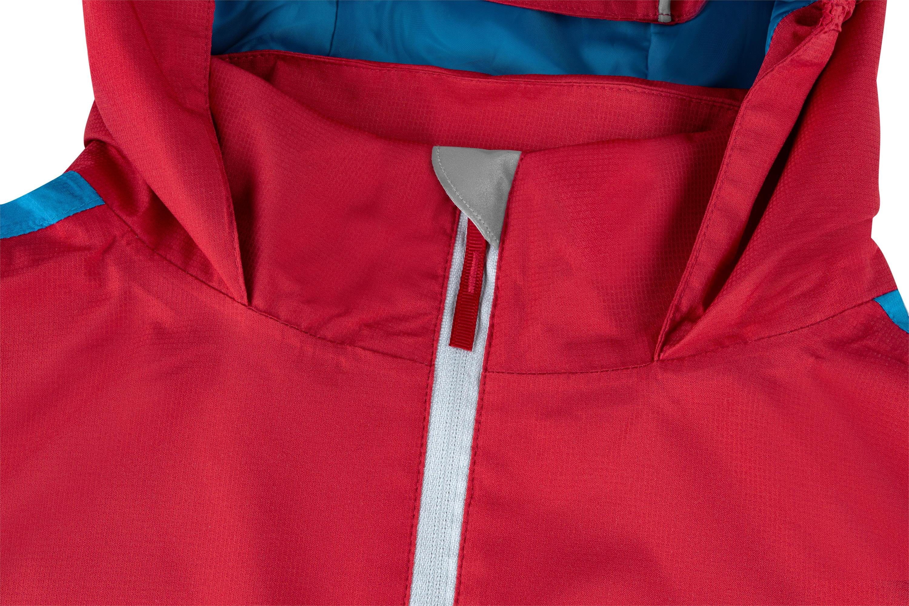 normani Regenjacke Kinder Regenjacke Puyallup Wasserdichte Sommerjacke, ungefütterte Outdoorjacke mit Reflektoren