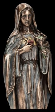 Figuren Shop GmbH Dekofigur Madonna Figur - Unbeflecktes Herz Maria - Veronese - Kirche Dekofigur