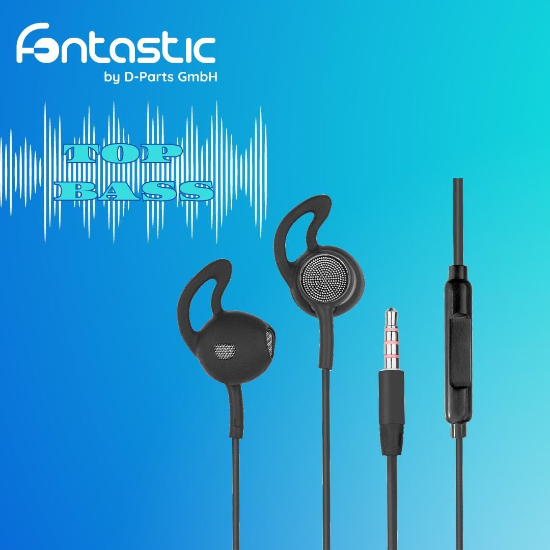 fontastic Stereo Headset L180 black Навушники (Kabelgebunden)