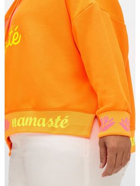 Sheego Sweatshirt Große Größen mit Kapuze