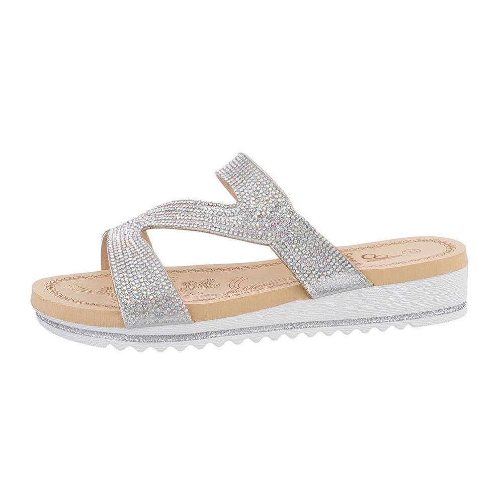 Ital-Design Damen Mules Freizeit Pantolette (86017006) günstig online kaufen