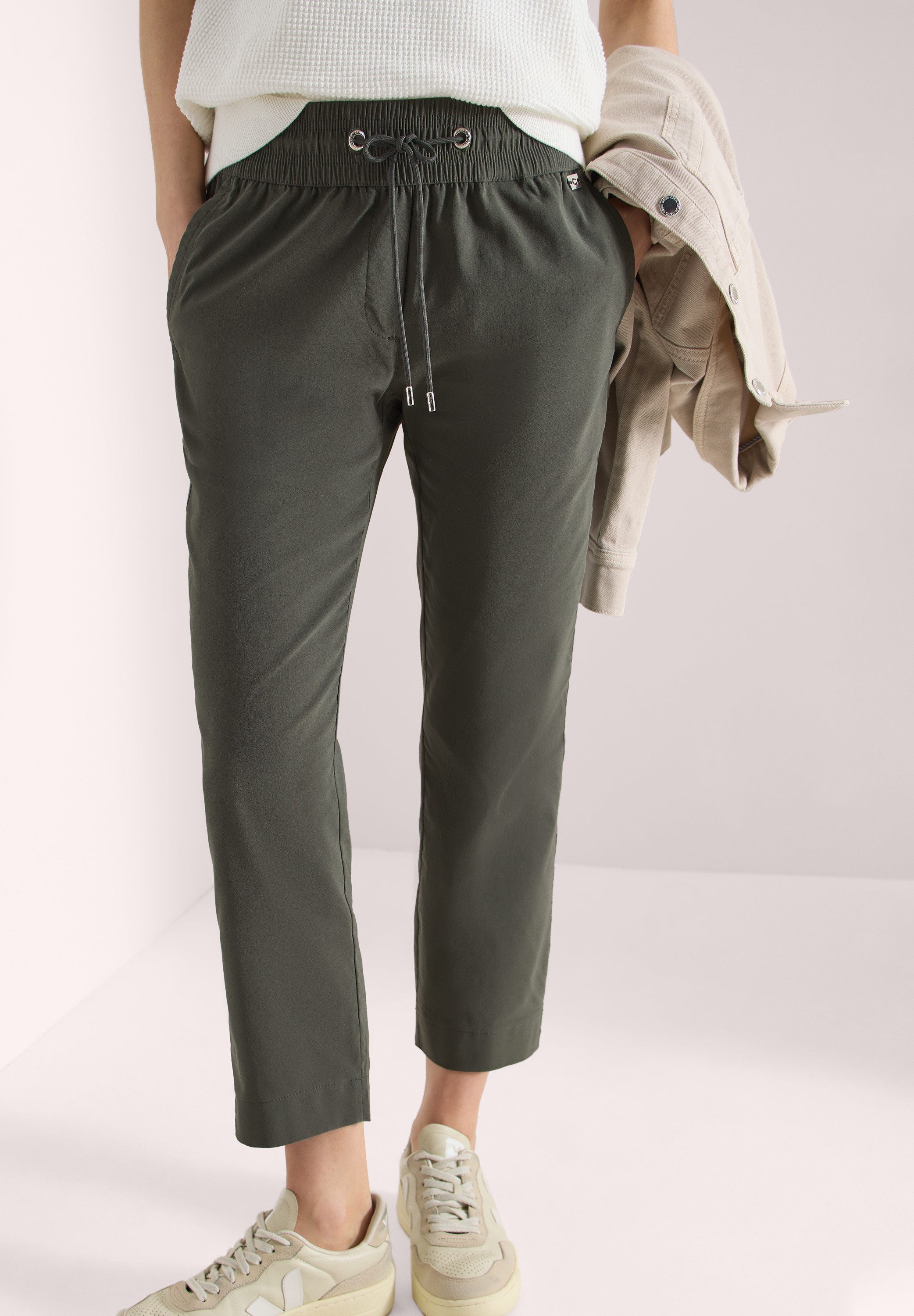 CECIL Stoffhose Joggstyle