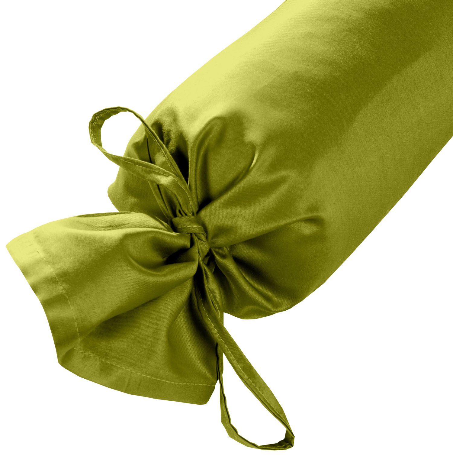 BETTWAESCHE-MIT-STIL Nackenrollenbezug Mako Satin Nackenrollen Bezug günstig online kaufen