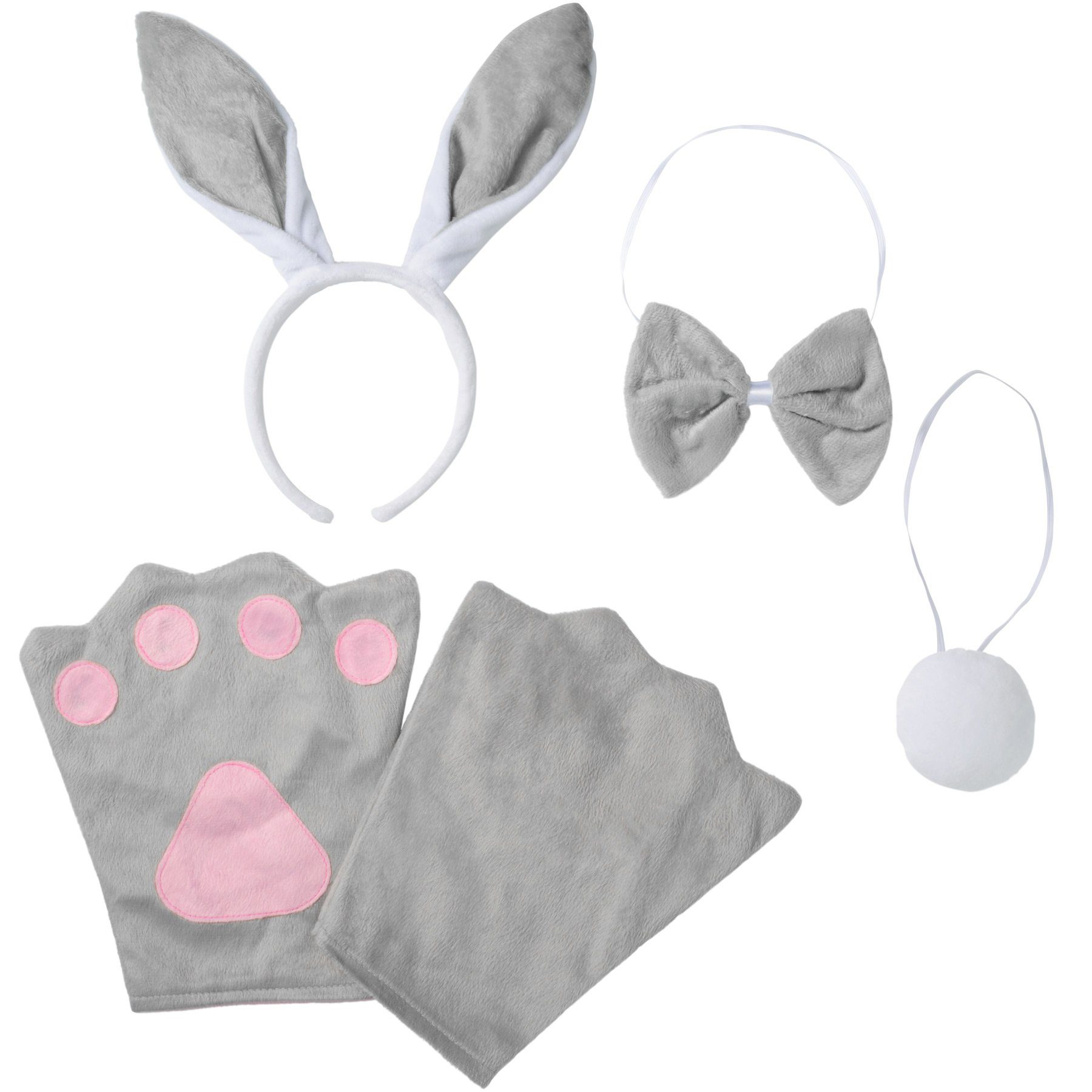 Kostüm Accessoires-Set Hase