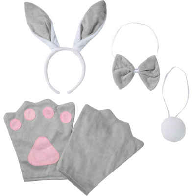 dressforfun Kostüm Accessoires-Set Hase