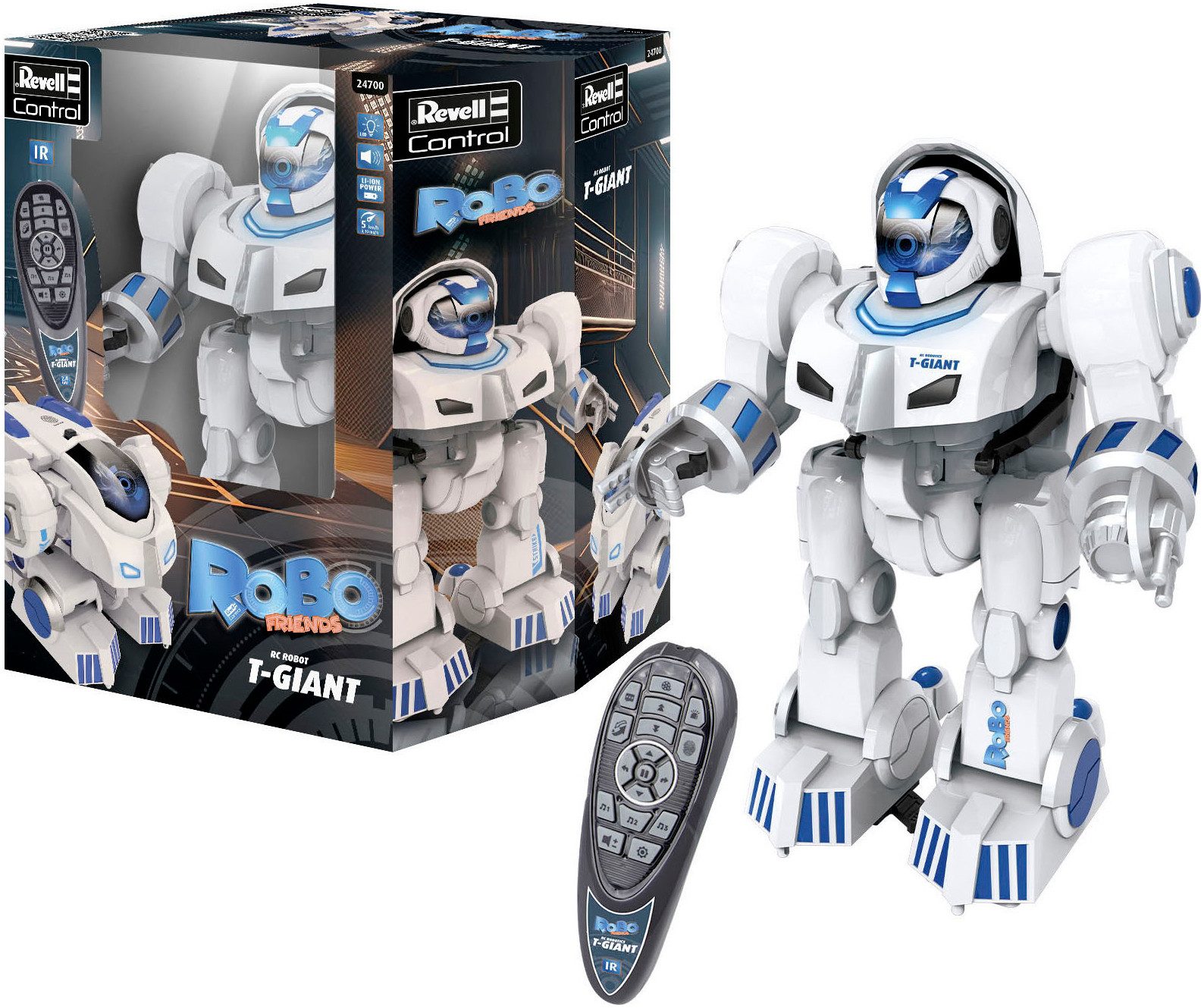Revell® RC-Roboter Revell® control, T-Giant, mit IR Fernbedienung, Licht und Sound