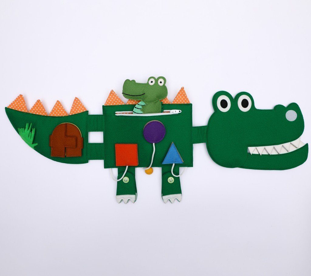 Krokodil Travel Designs Lernspielzeug Buddy Jolly