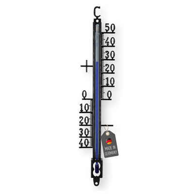 Lantelme Gartenthermometer Klassisches Thermometer für Haus, Garten, Balkon und Terrasse, große gut lesbare Skala