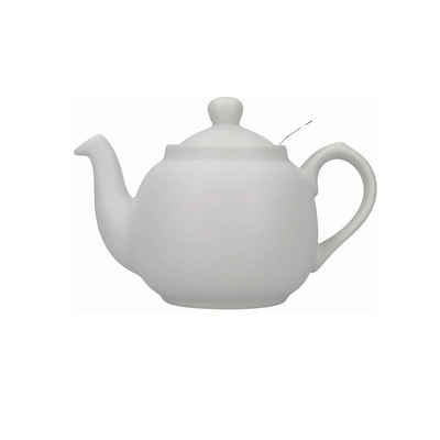 Neuetischkultur Teekanne Teekanne Keramik, für 2 Tassen, 0.6 l, (1 Teekanne mit Deckel und Filter)