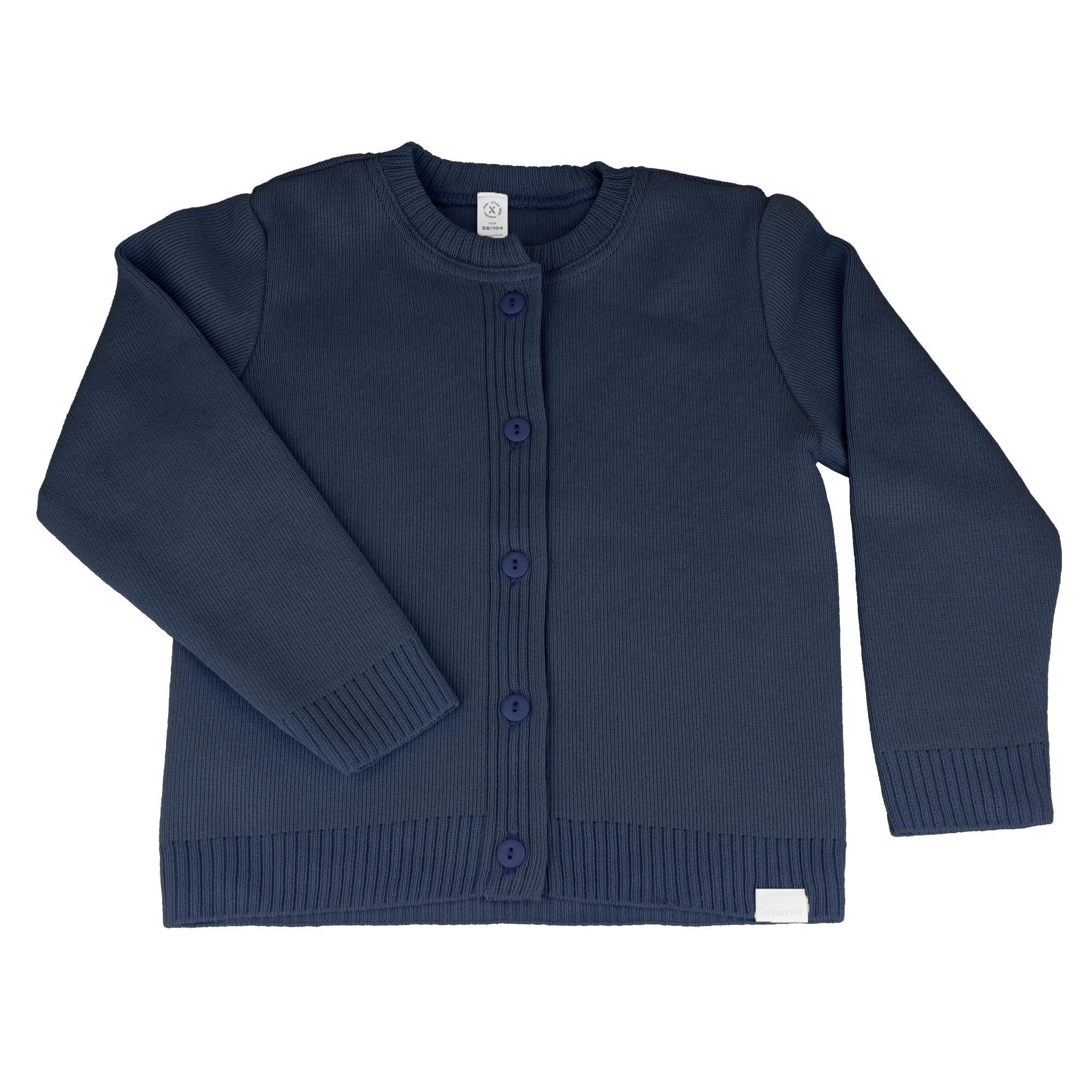 MAXIMO Strickjacke Baumwolle, hautfreundlich, weich, zum knöpfen