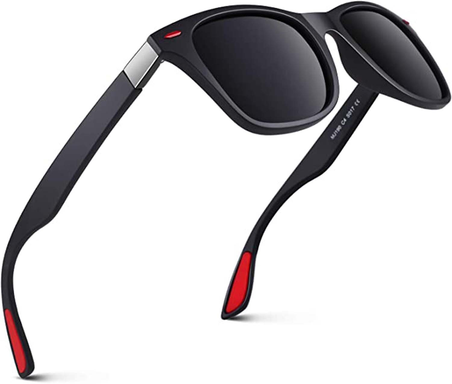 Housruse Sonnenbrille Polarisierte Sonnenbrille Herren Rechteck  Leichtgewicht 100% UV Schutz (1-St)