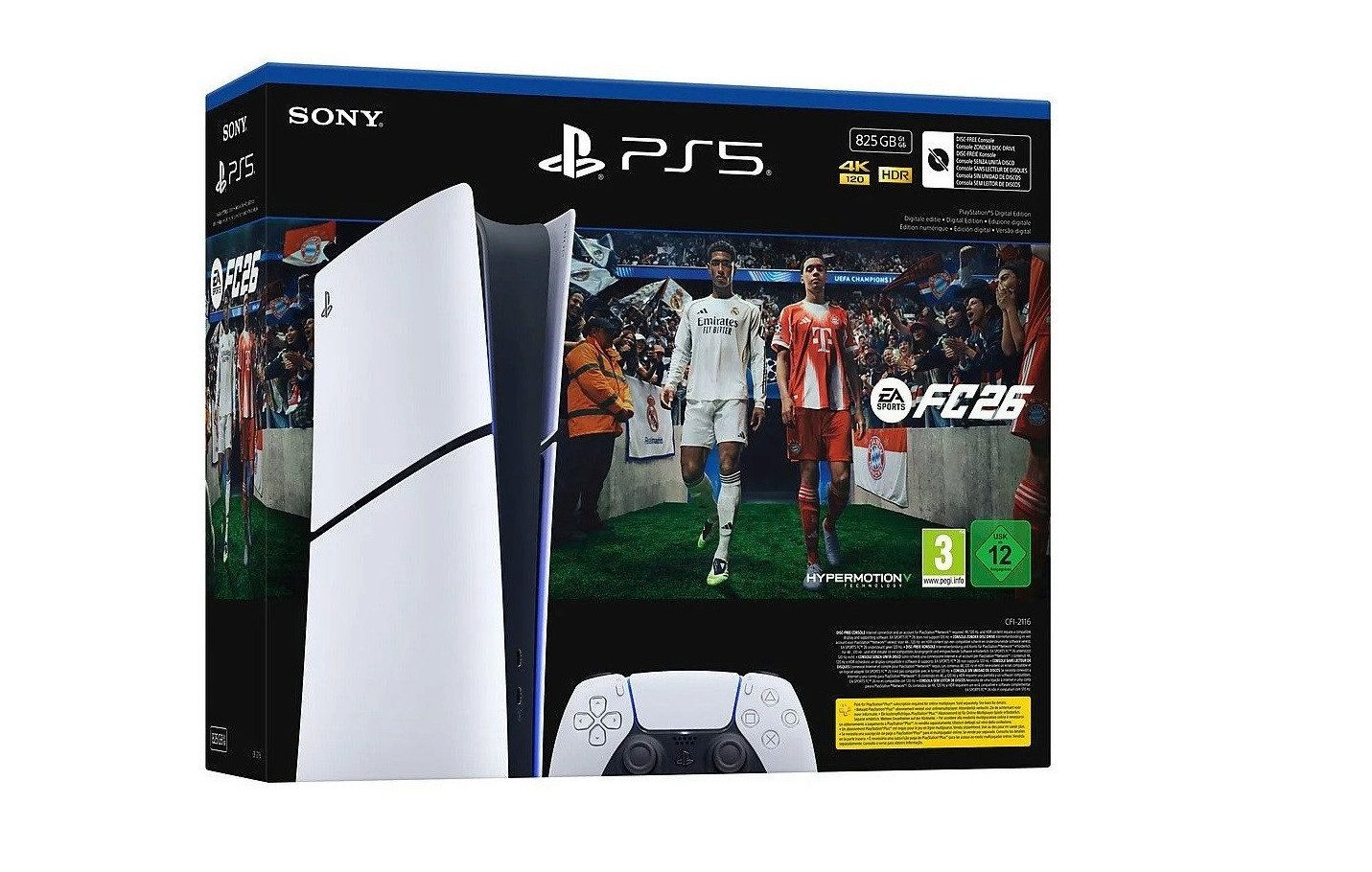 Playstation PlayStation 5 Digital Edition Slim + EA Sports FC 26 Code