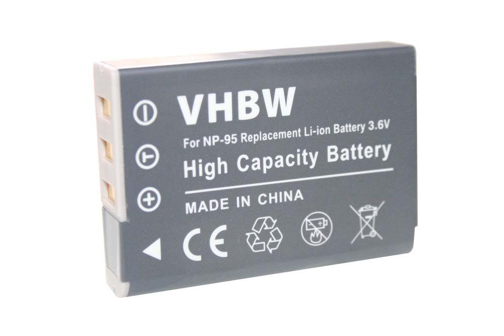 vhbw kompatibel mit Ricoh GXR S10 24-72 mm F2.5-4.4 VC Kamera-Akku Li-Ion 1500 mAh (3,6 V)