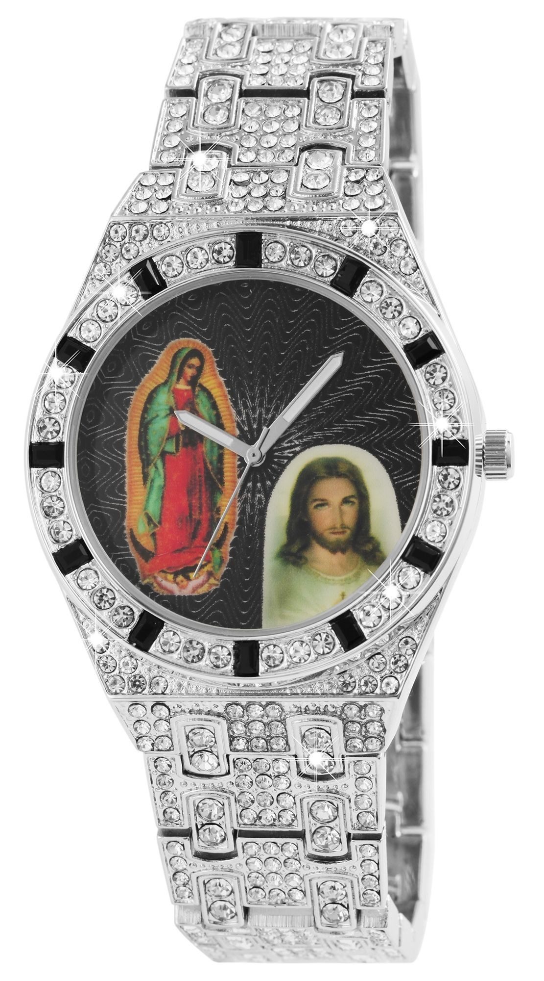 KingStar Quarzuhr KS0005 King Star Herrenuhr mit Metallband, Herrenuhr Metall