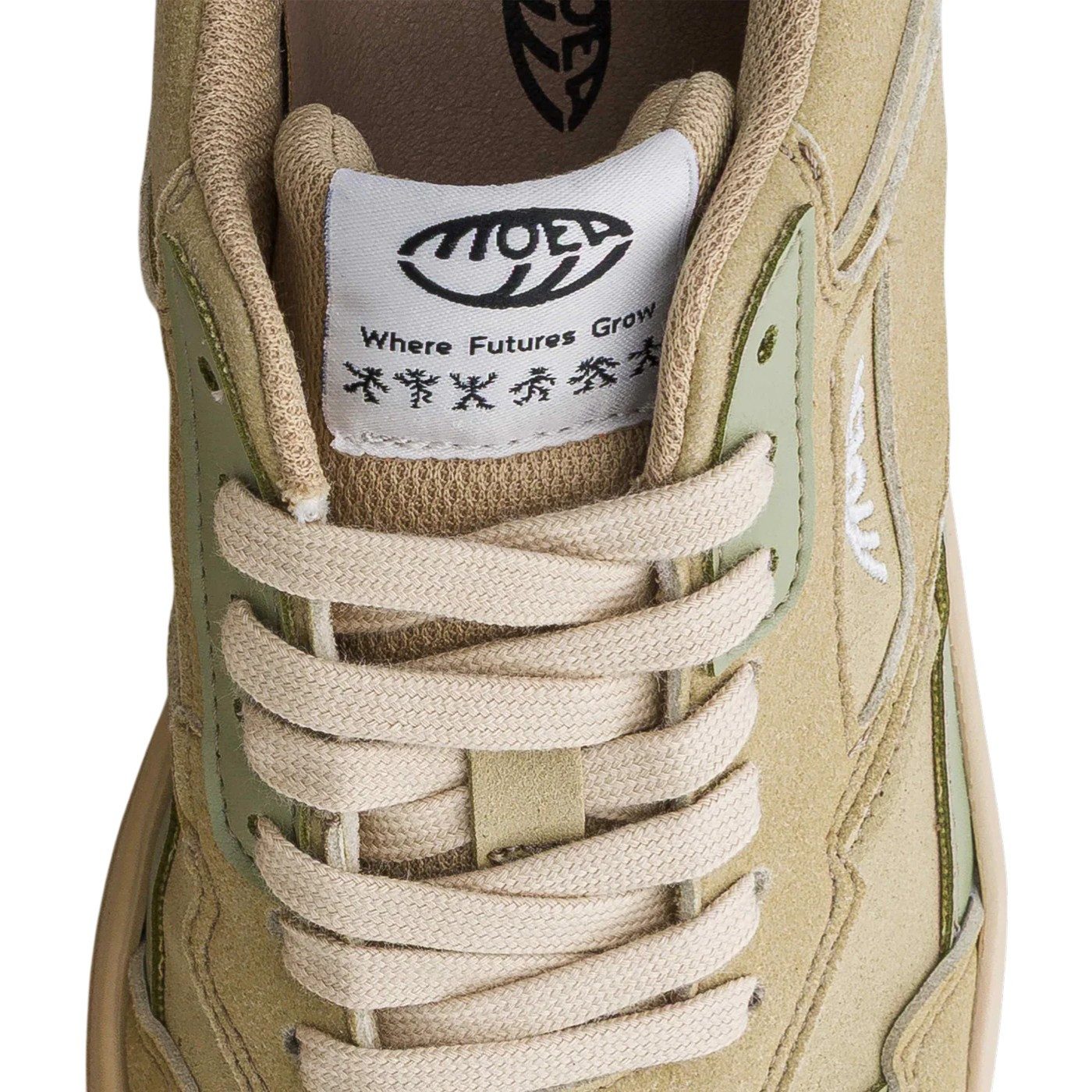 Moea Origin - Cactus - aloe grün/braun Sneaker