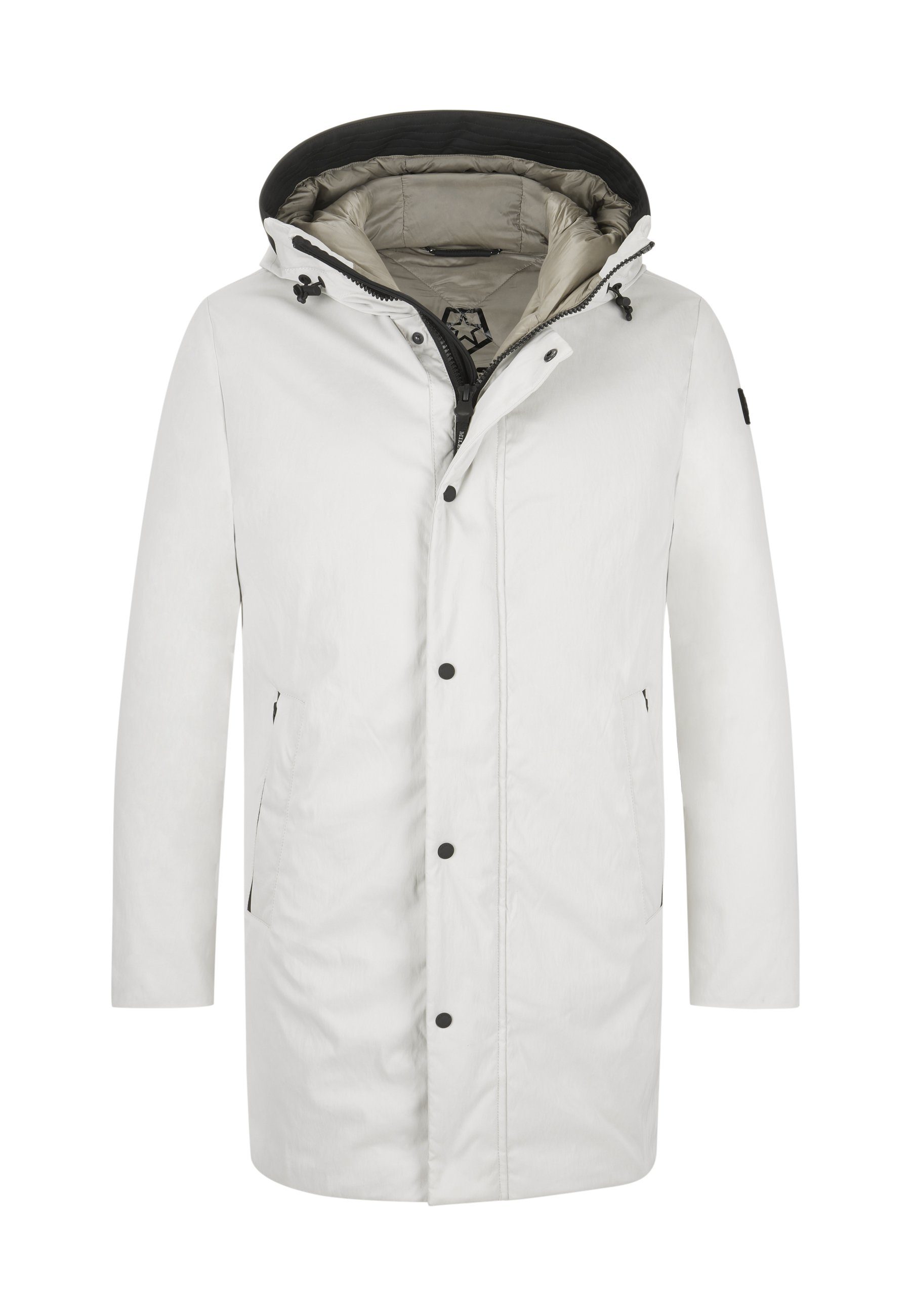 Milestone Parka MSLennon Herren Jacke Mantel klassisch normale Passform