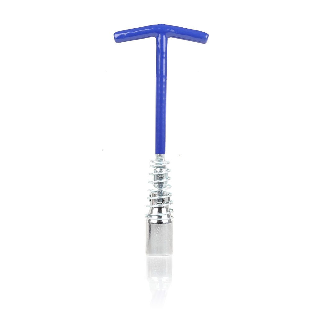 alca Zündkerzenschlüssel alca® Zündkerzenschlüssel 21 mm mit Feder + T-Griff Z-Gelenk Universal (1 St)