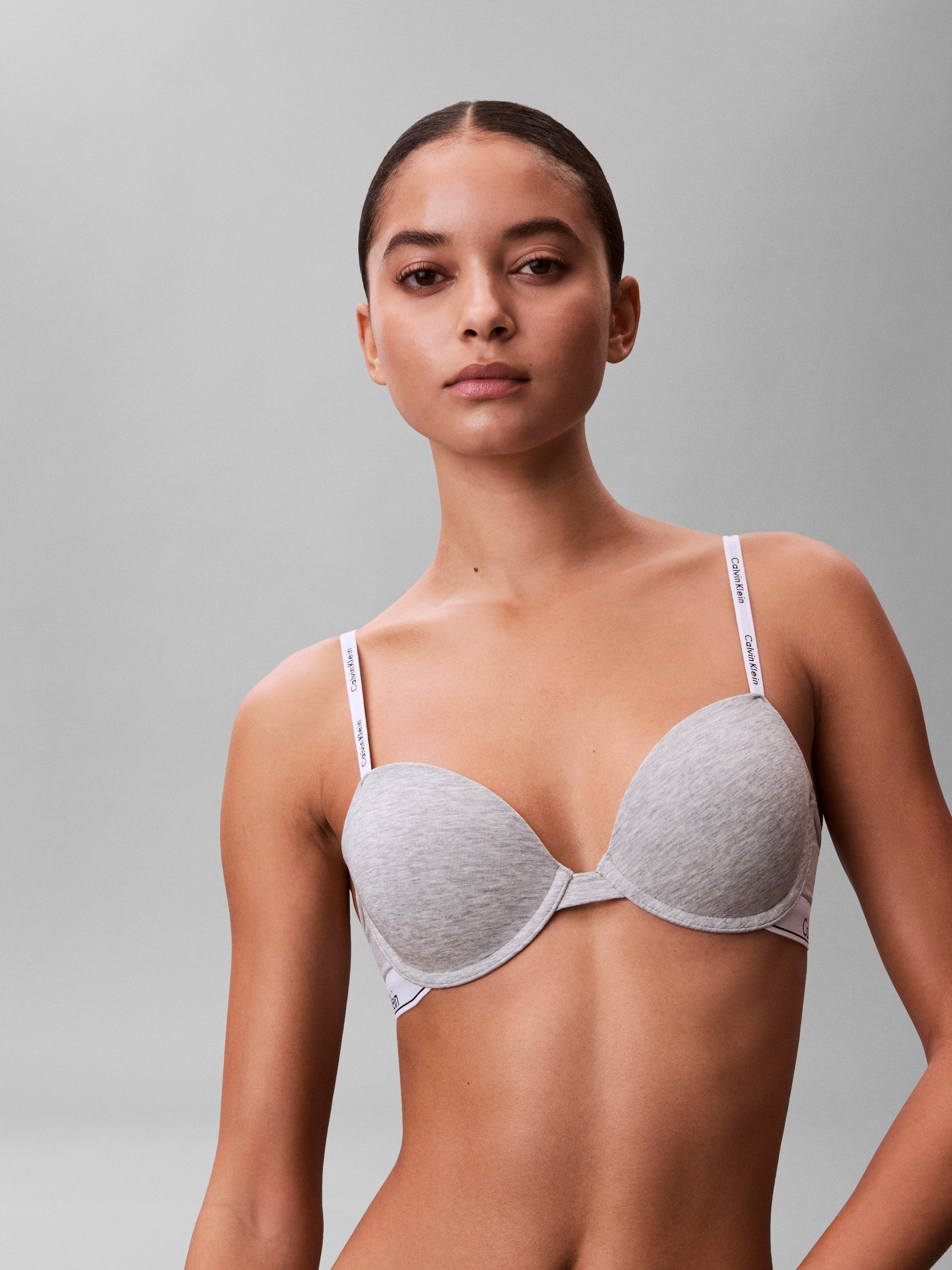 Calvin Klein Underwear Bügel-BH LIGHTLY LINED DEMI mit Logoschriftzug am Träger