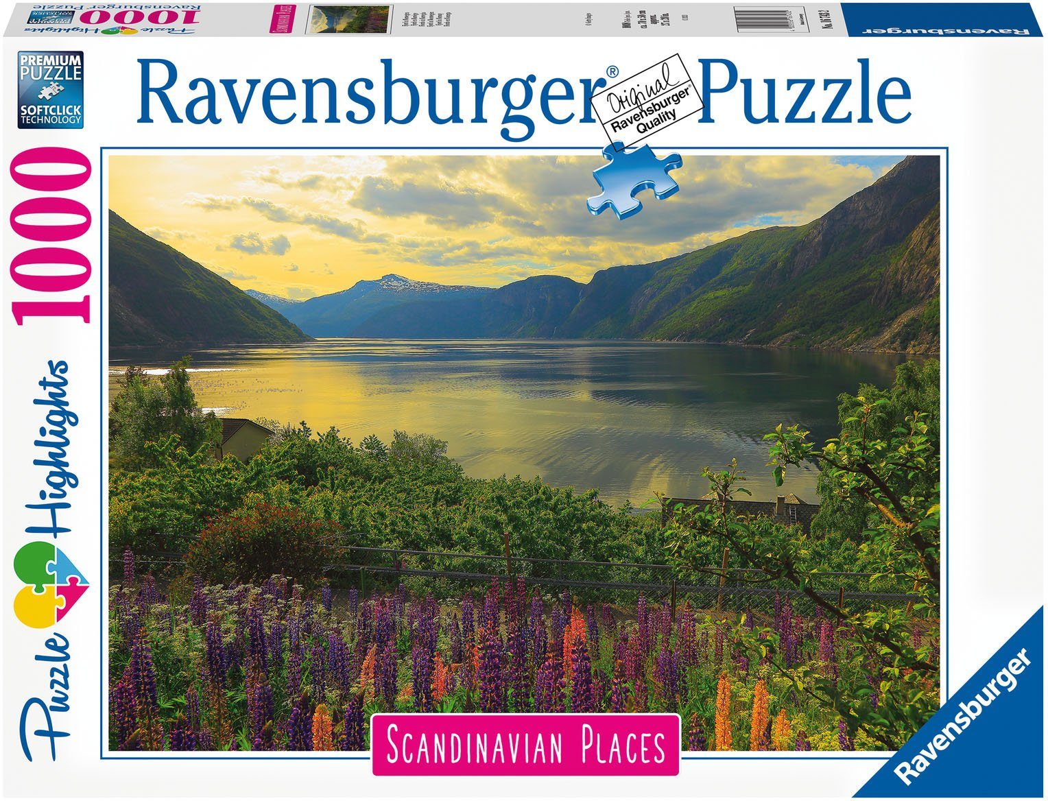 Ravensburger Puzzle Fjord in Norwegen, Puzzleteile, Made FSC® - 1000 weltweit in Germany, - schützt Wald
