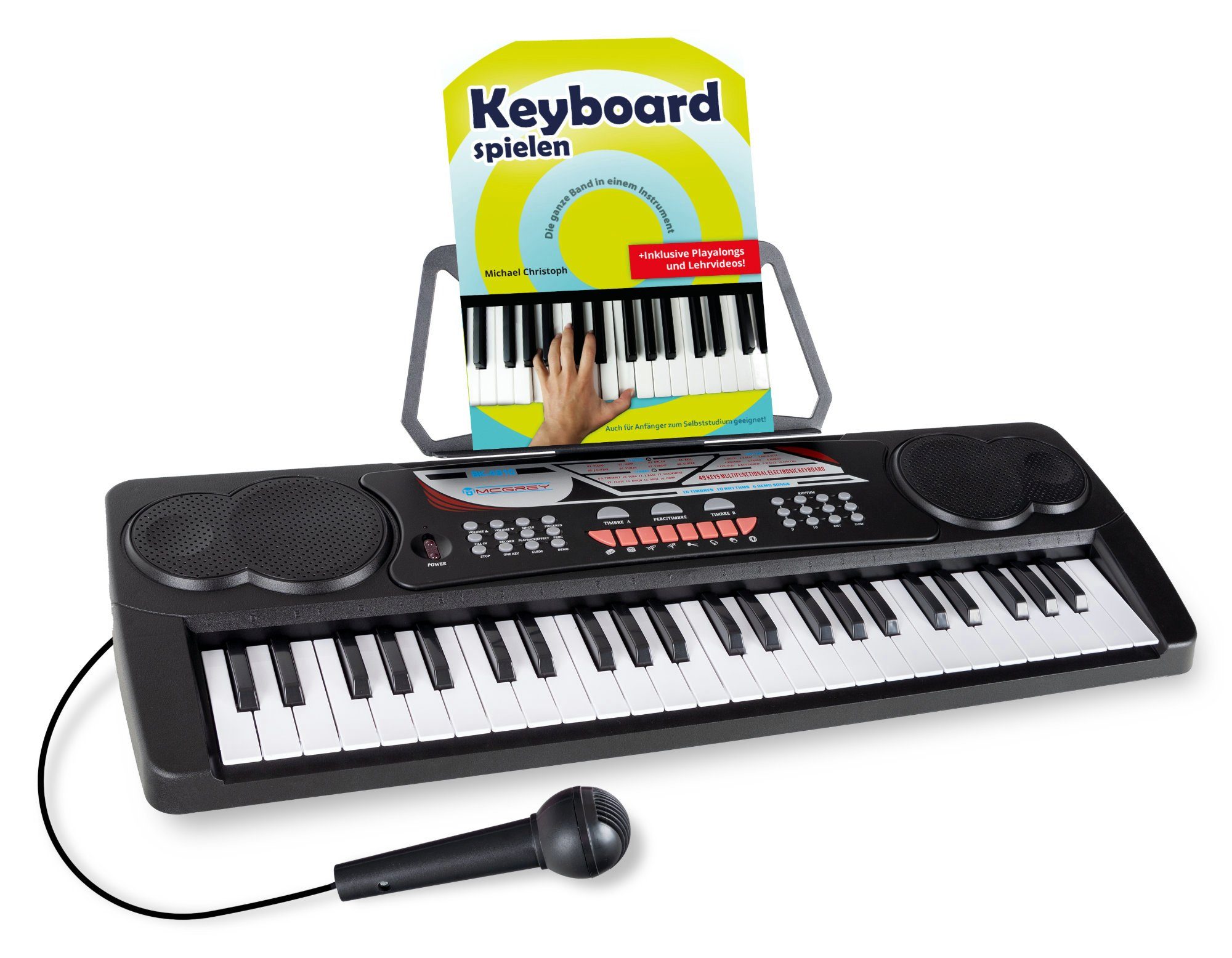 Home-Keyboard BK-4910 Kinder Einsteigerkeyboard mit 49 Tasten