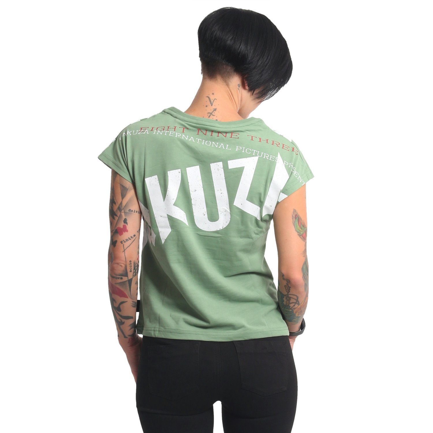green Panda YAKUZA turf Oversize-Shirt
