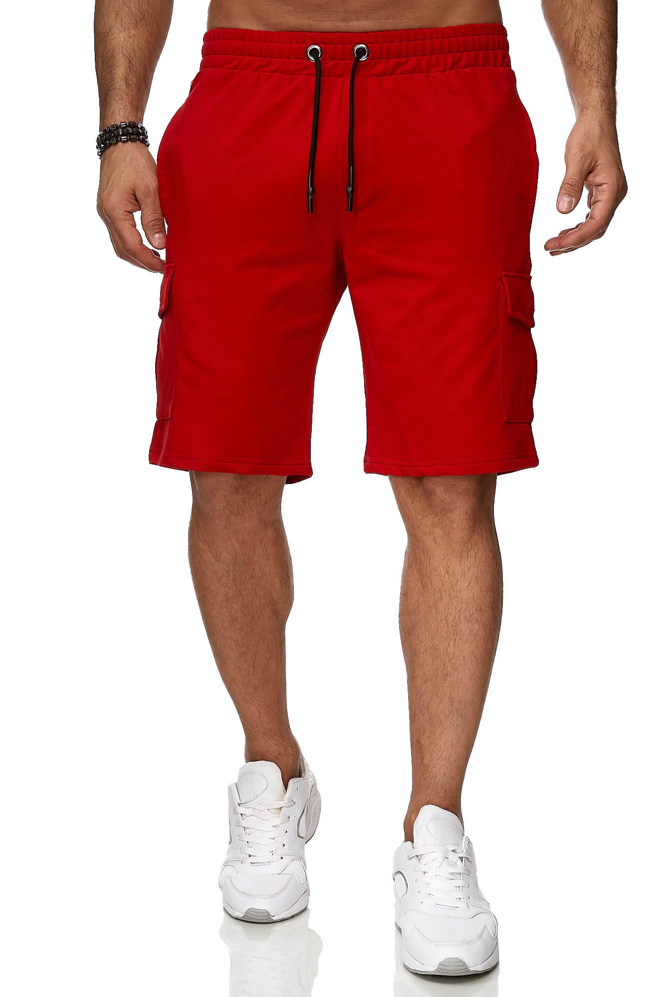 Reslad Sweatshorts Reslad Kurze Hose Herren Cargo Bermuda Shorts Jogginghose Sport-Hose (1-tlg) Sweatshorts Jogginghose mit Cargo-Taschen