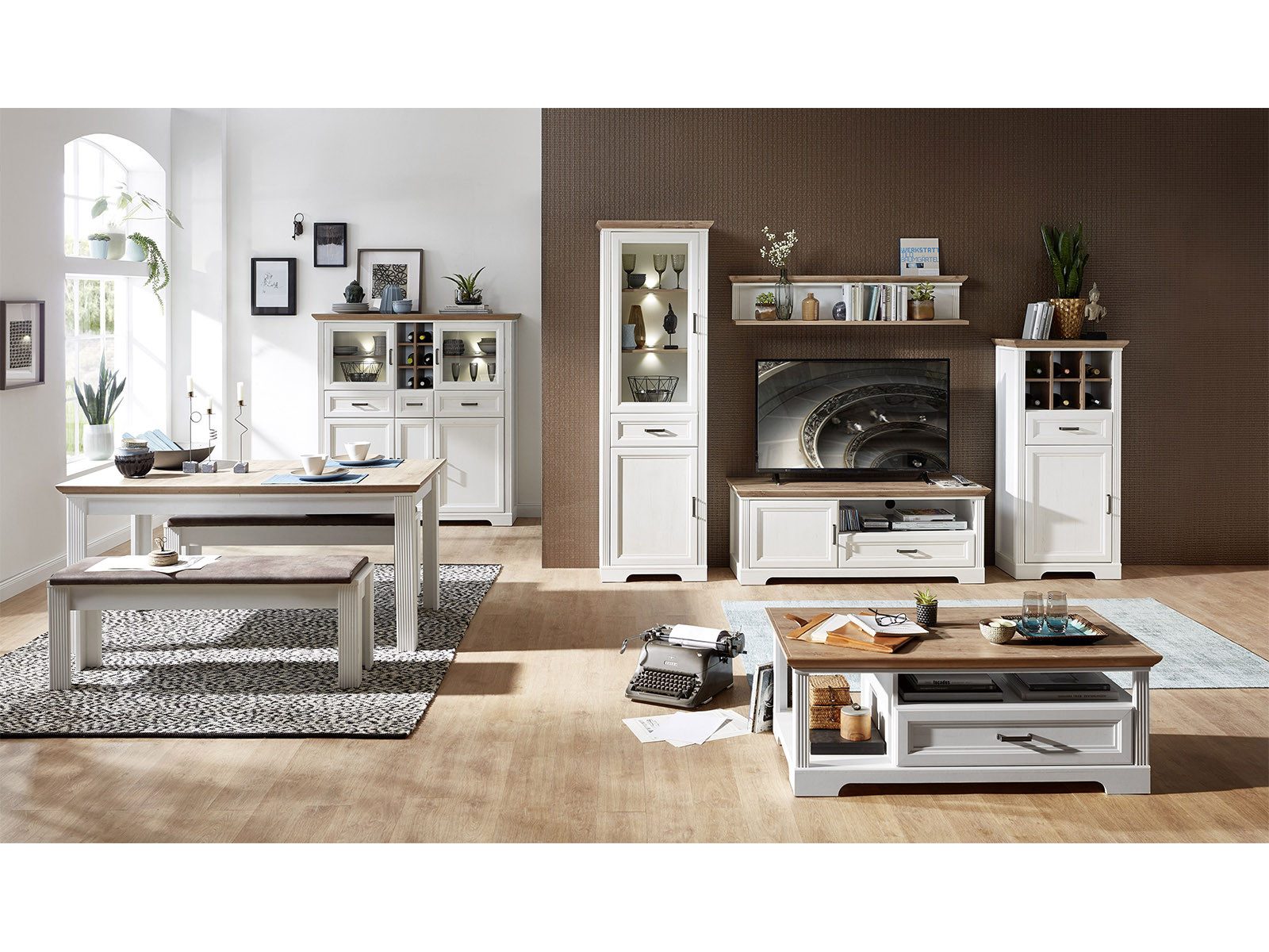 Innostyle Vitrine 66 x 204 x 42 cm (B/H/T)