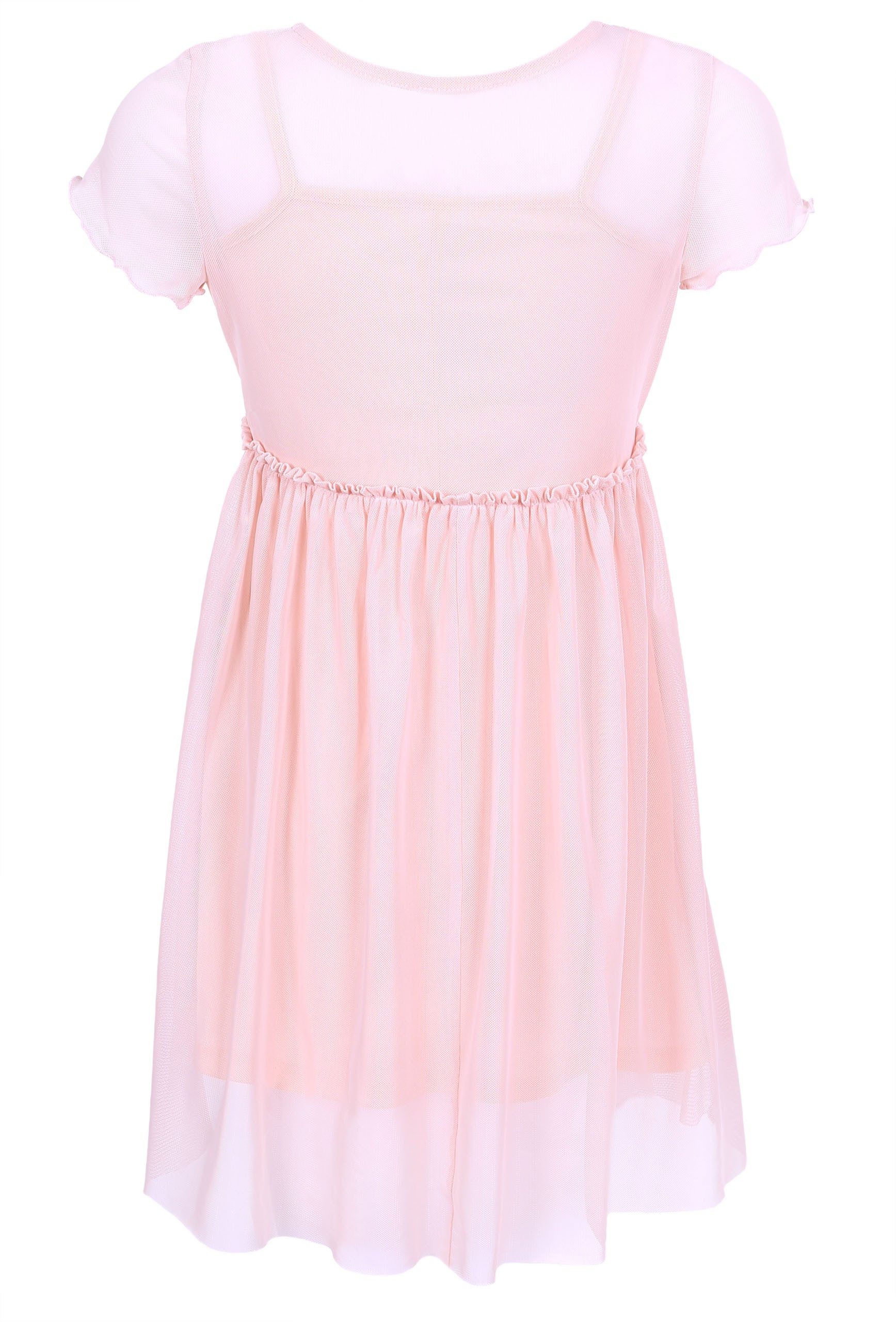 Sarcia.eu Sommerkleid Hellpinkes Kleid mit Rosa 10-11 Jahre