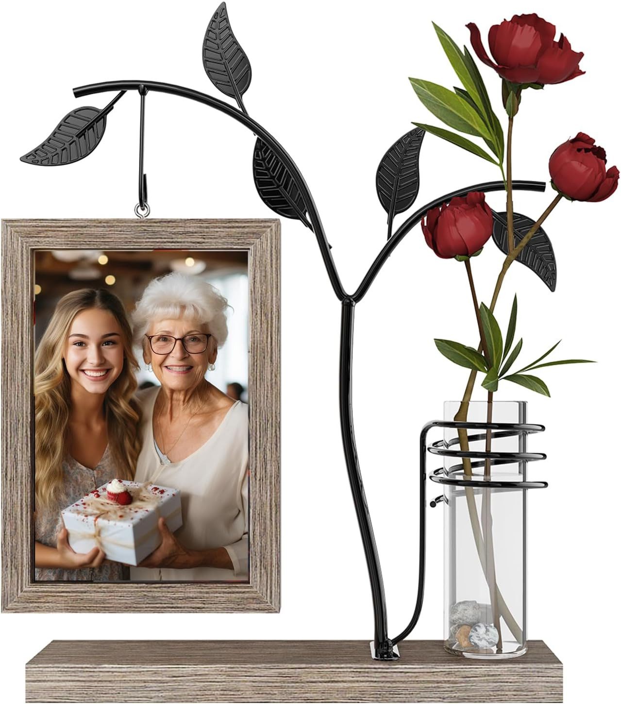 Refined Living Bilderrahmen Holz Doppelglas Fotorahmen günstig online kaufen