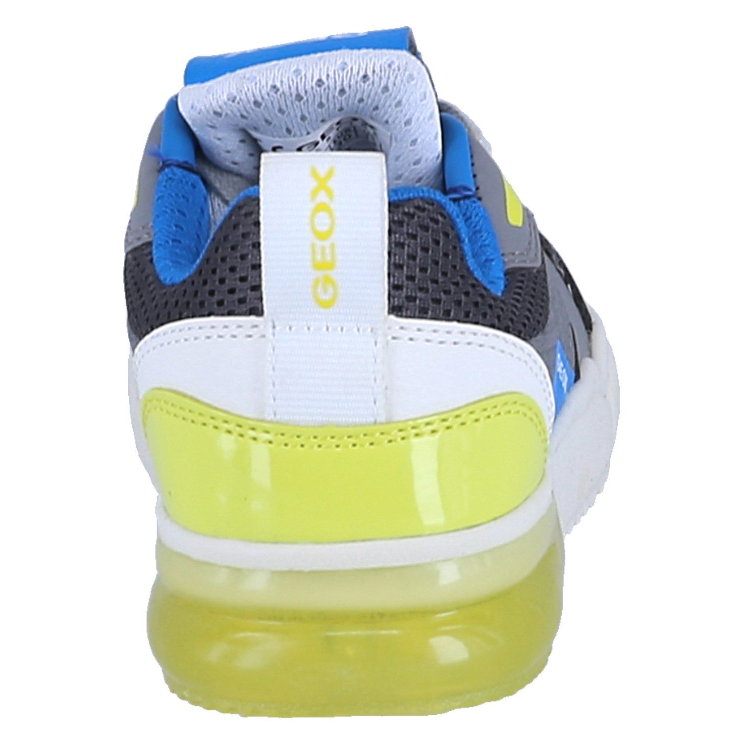 Geox Grayjay grau/lime/weiss Kinder Sneaker