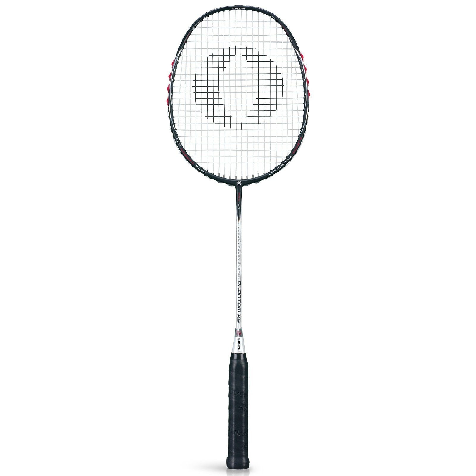 Oliver Badmintonschläger Phantom X9 (88g/leicht kopflastig/mittel) - besaitet