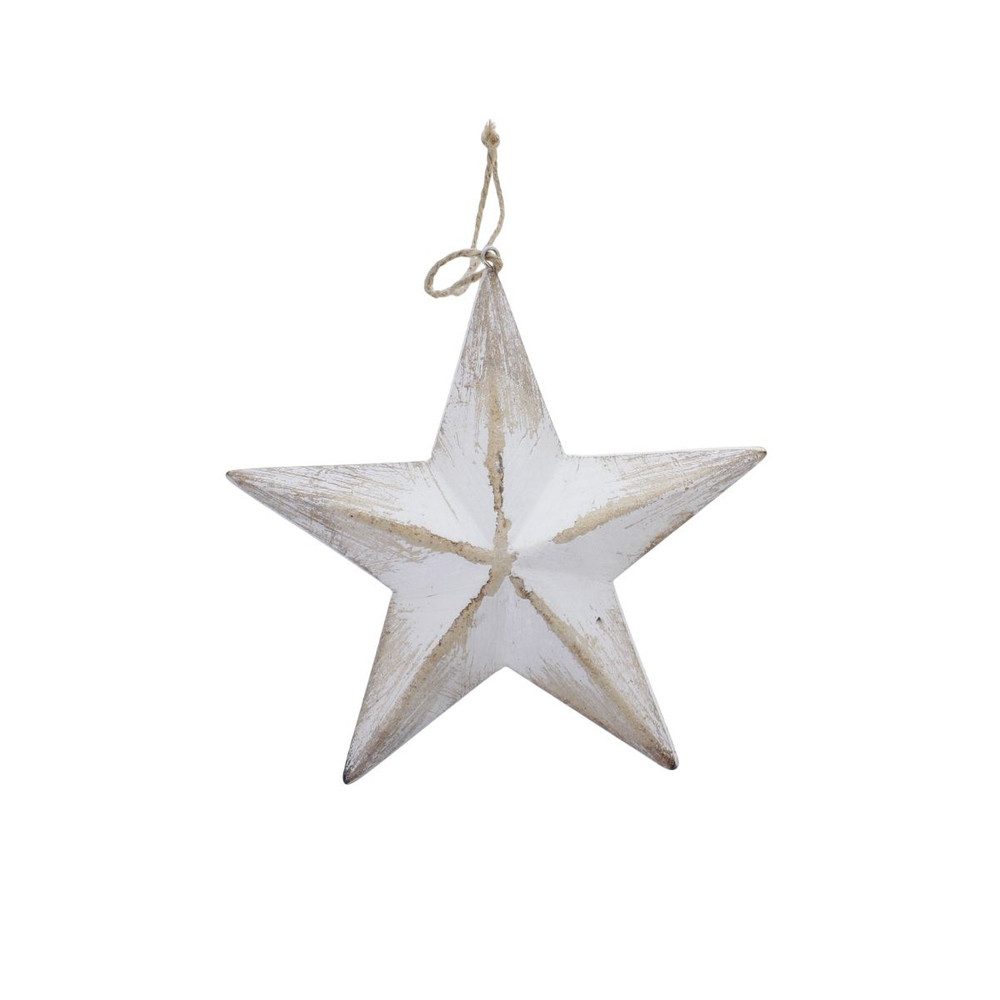 MICA Adventskranz Dekohänger - Stern - ca. 17 x 17 x 6 cm