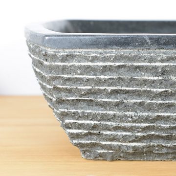 wohnfreuden Aufsatzwaschbecken Andesit Waschbecken MARA 50 cm (Kein Set), 5_213