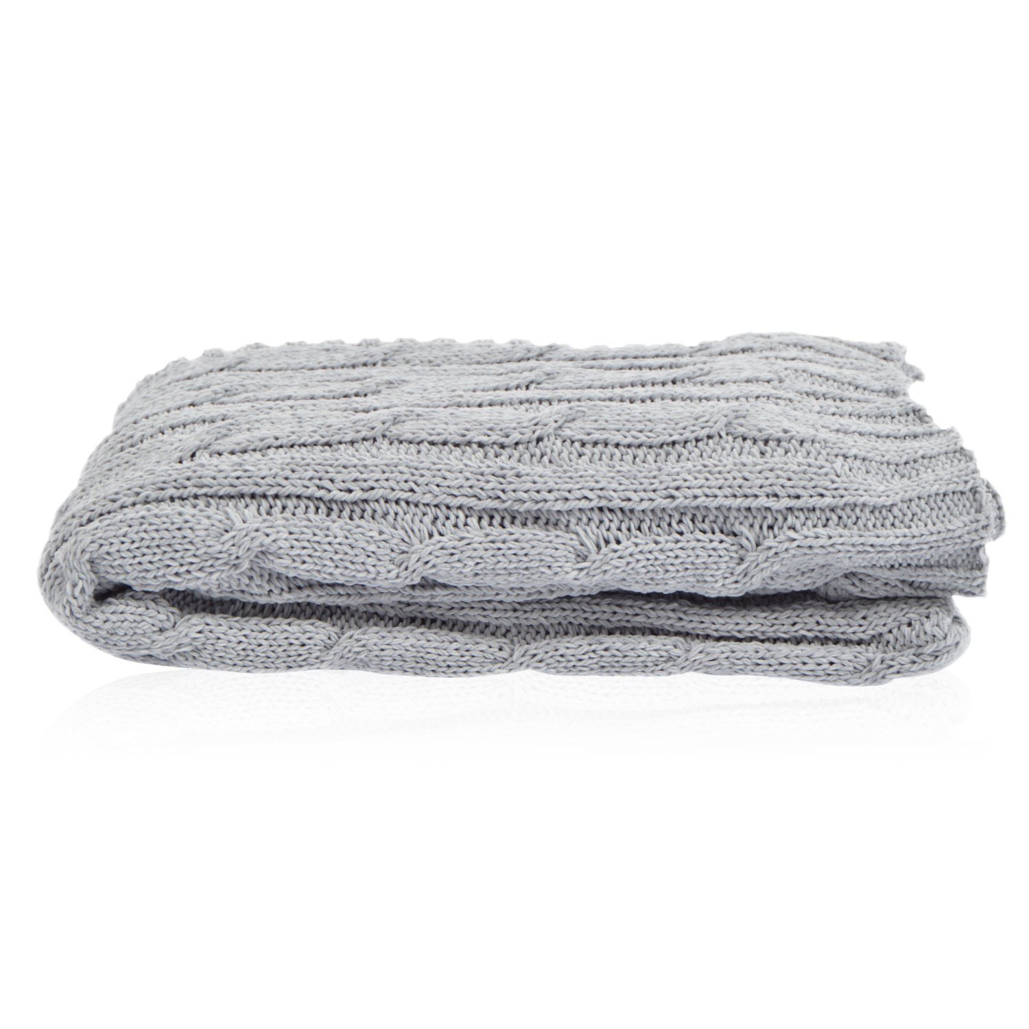 Vendome Tagesdecke Strick Deluxe Tagesdecke, ultra weich und pflegeleicht günstig online kaufen