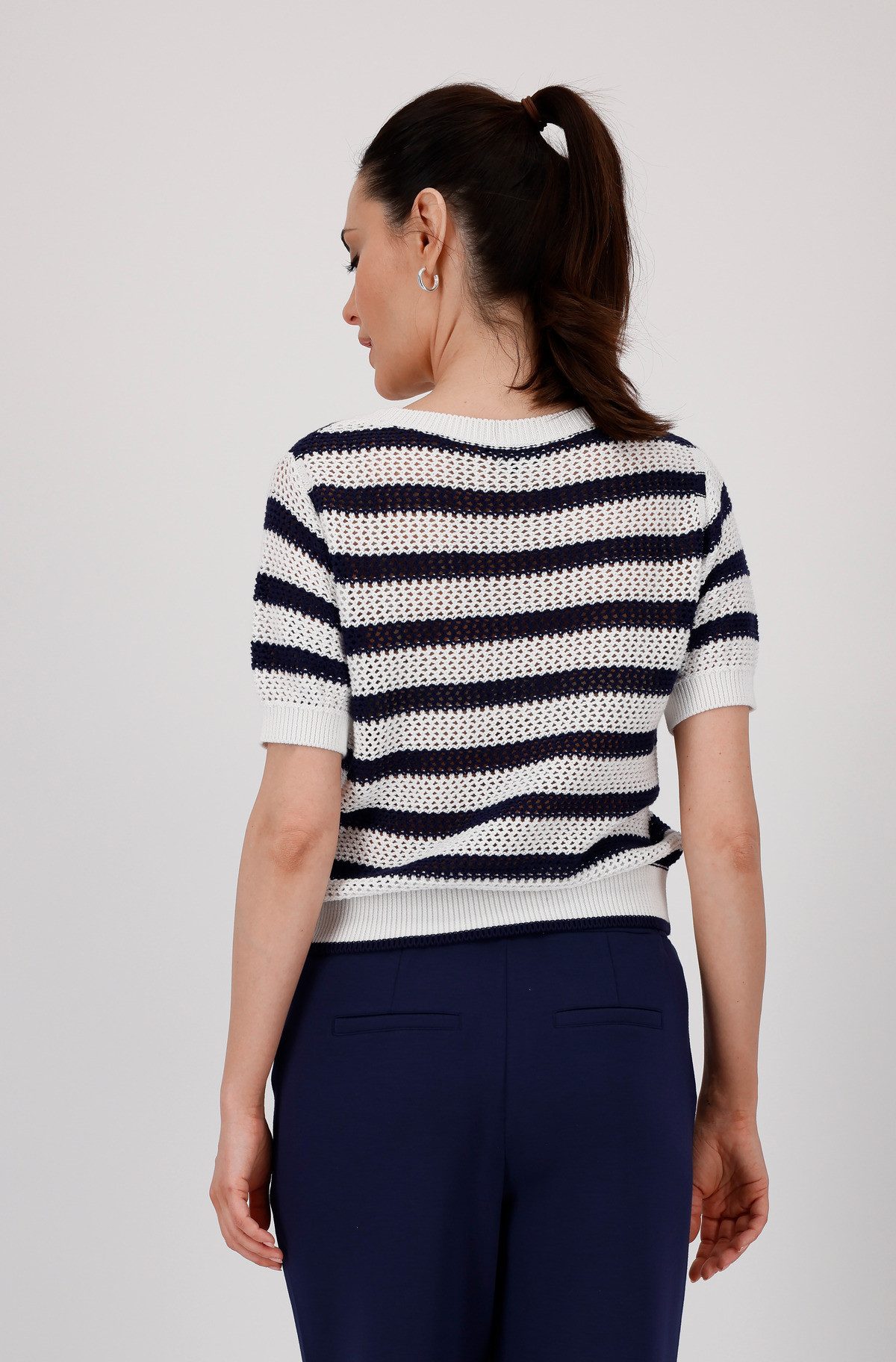 Monari Strickpullover mit Streifen günstig online kaufen