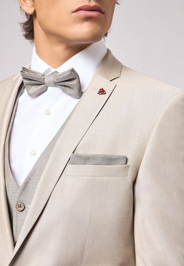 Roy Robson Krawatte FLIEGE/SCHLEIFEN /K-SCHALS BEIGE/KHAKI