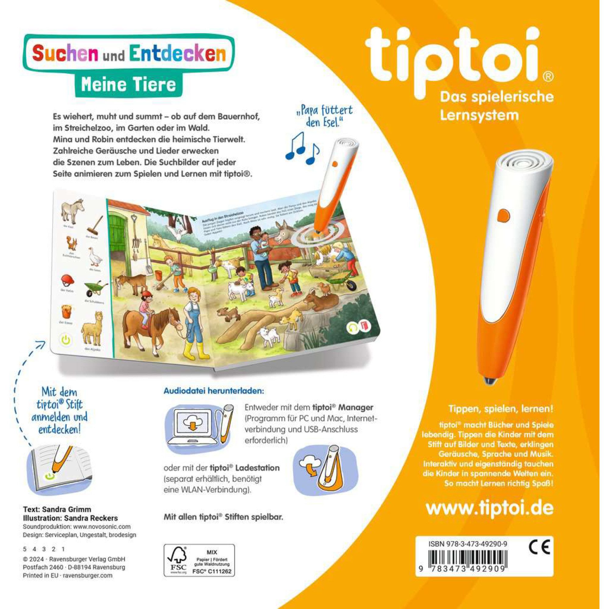 Ravensburger Lernspielzeug Ravensburger tiptoi Suchen und günstig online kaufen
