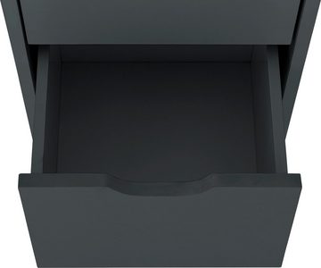 INOSIGN Badkommode Posta, mit 4 Schubkästen, eingefräste Griffmulden, Breite 33 cm, Höhe 100 cm