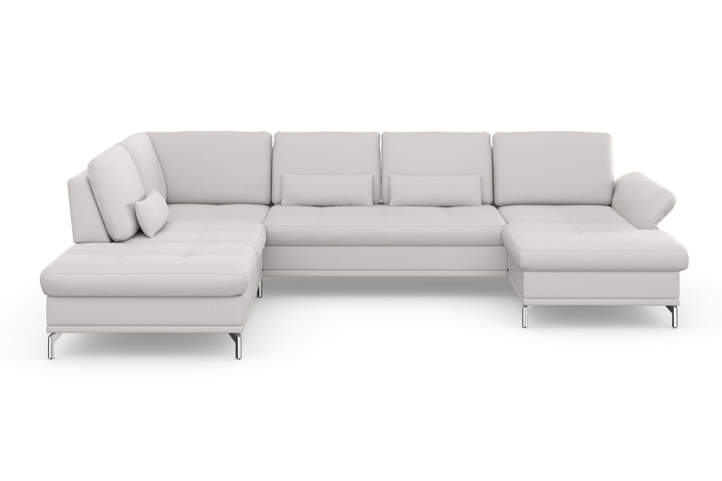 INOSIGN Wohnlandschaft "Palm Beach U-Form" Federkern, mit Sitztiefenverstel günstig online kaufen